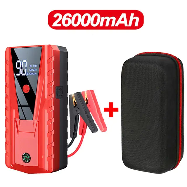 Car Jump Starter 1000A 12V Output Portable Emergency Start-up Charger for Cars Booster Battery Starting Device