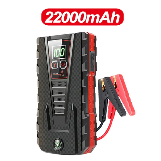 Car Jump Starter 1000A 12V Output Portable Emergency Start-up Charger for Cars Booster Battery Starting Device