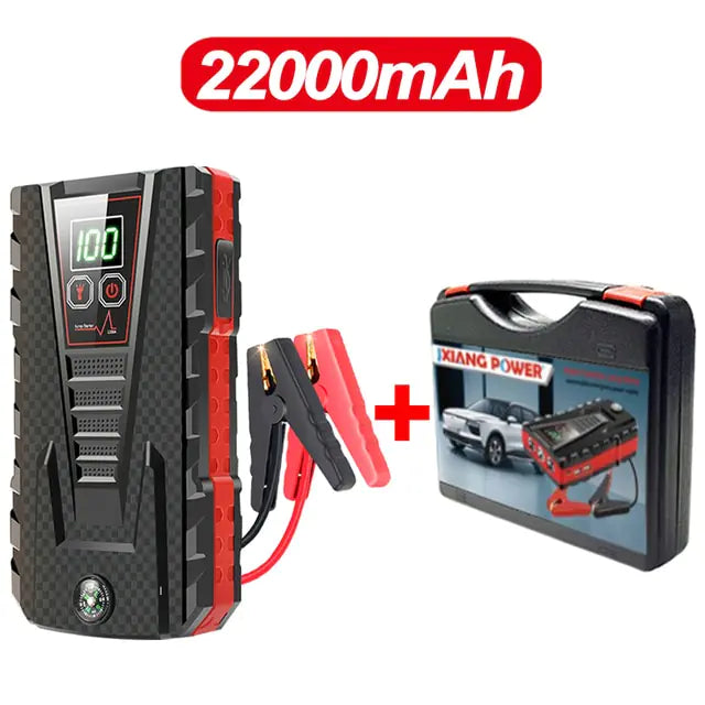 Car Jump Starter 1000A 12V Output Portable Emergency Start-up Charger for Cars Booster Battery Starting Device