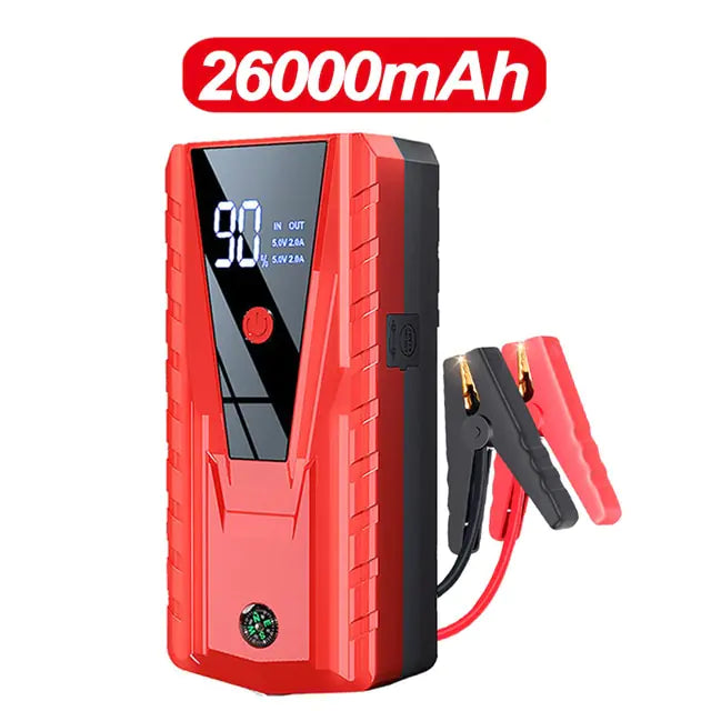 Car Jump Starter 1000A 12V Output Portable Emergency Start-up Charger for Cars Booster Battery Starting Device