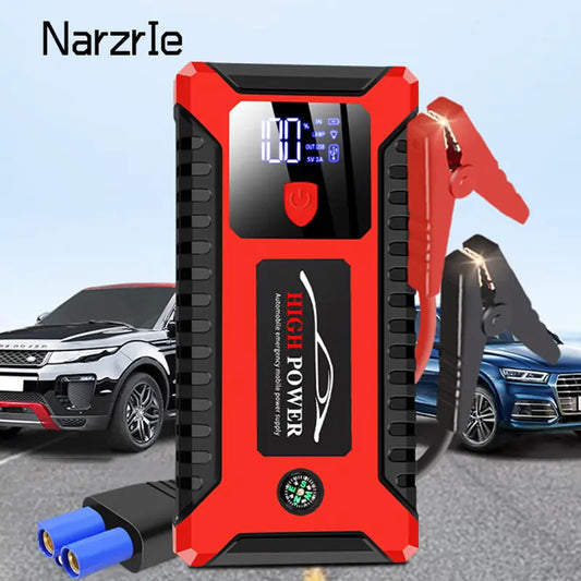 Car Jump Starter 1000A 12V Output Portable Emergency Start-up Charger for Cars Booster Battery Starting Device